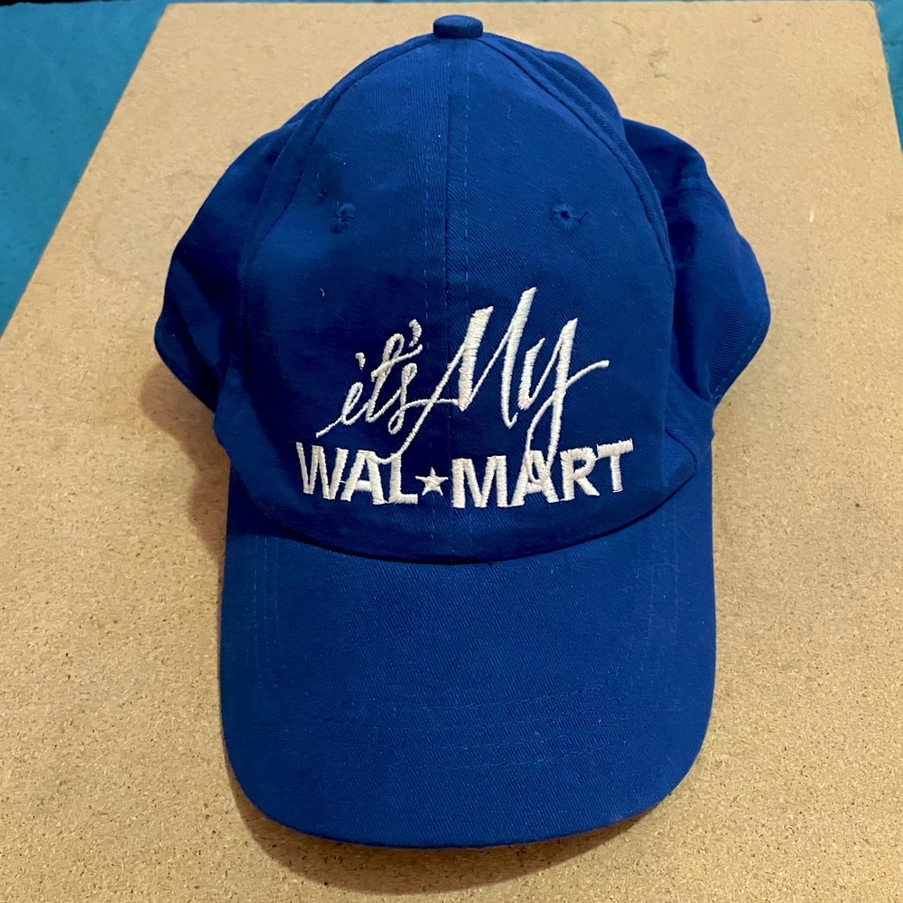Embroidered Wal-Mart hat, 2005 baseball cap